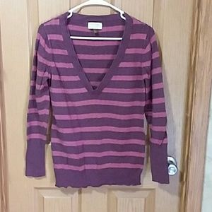 Sonoma ladies v-neck sweater size XL